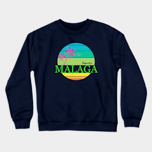 Malaga Spain Crewneck Sweatshirt